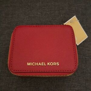 Michael Kors Red Jewelry Case